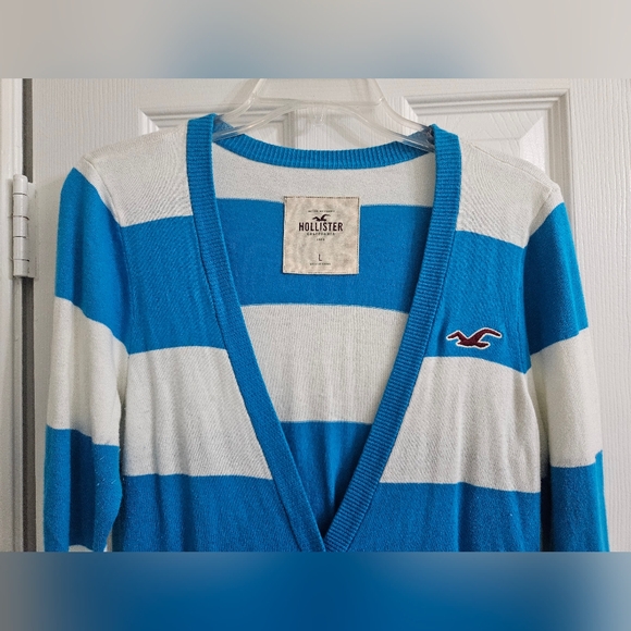 Hollister striped cardigan - Picture 2 of 8
